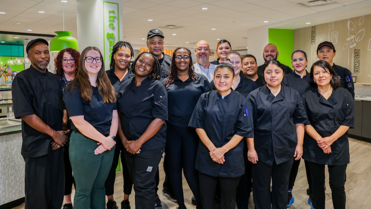 Creative Dining Employees Standing Together